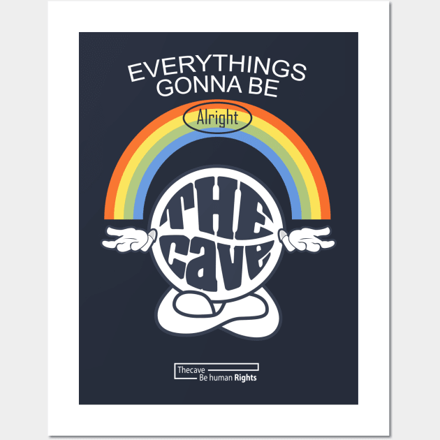 thecave be feeling good Wall Art by thecave85